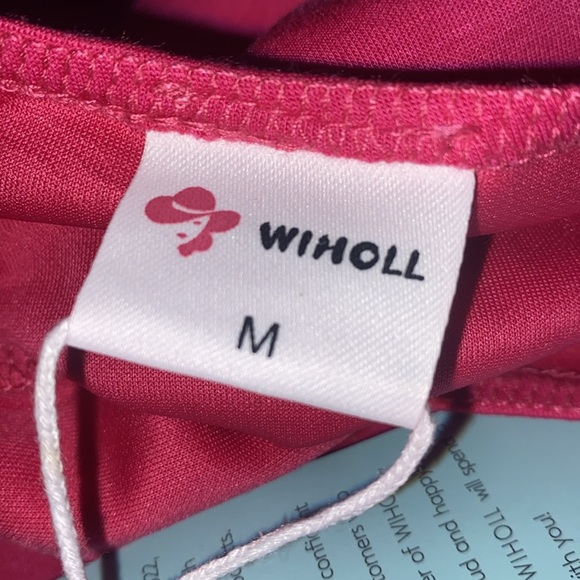 NWT Wiholl hot pink mini dress size Medium - Picture 5 of 5